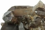 Dark Smoky Quartz Crystals - Brazil #80176-2